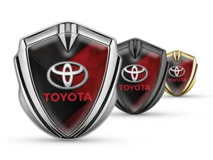 Toyota Bombé Emblème Badge Haut Gamme Design Drift Look